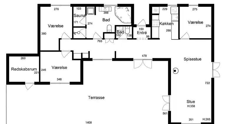 Hyggeligt sommerhus i naturskønne Rågeleje