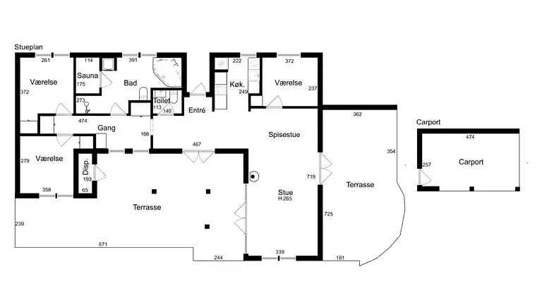 Skønt charmende sommerhusperle i Vejby/Tisvilde