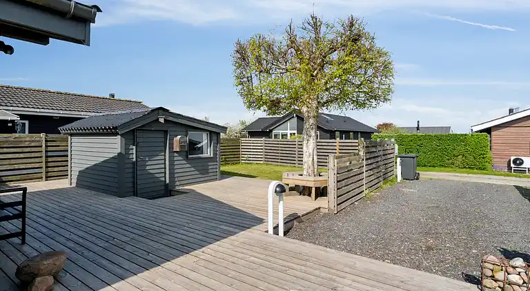 Schönes Ferienhaus nahe schönem Badestrand