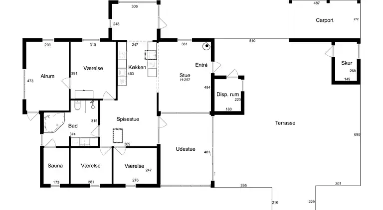 Scenic holiday home in Bratten