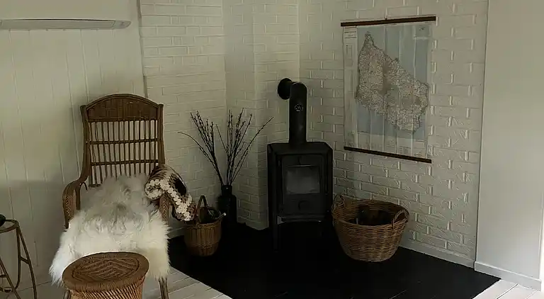 Hyggeligt sommerhus tæt på skov og strand