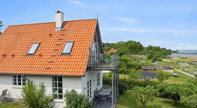 Luksus sommerhus med havudsigt