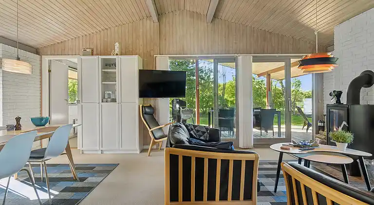 Charmantes Backsteinhaus mit Sauna und Fjordblick