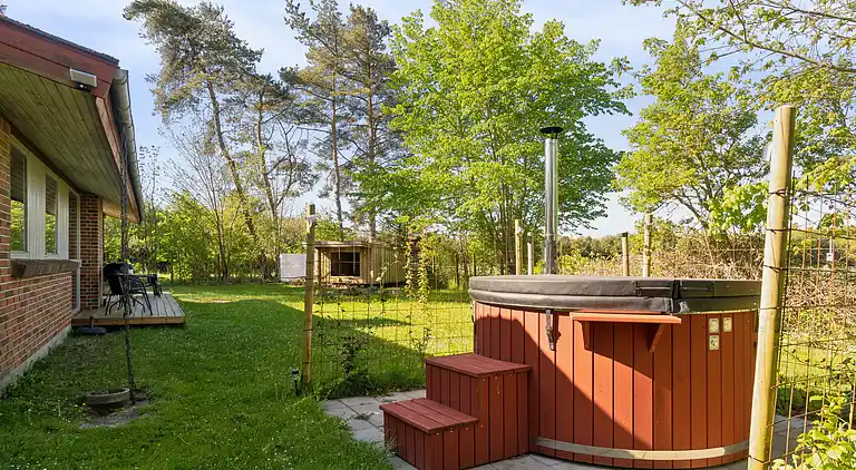 Charmantes Backsteinhaus mit Sauna und Fjordblick