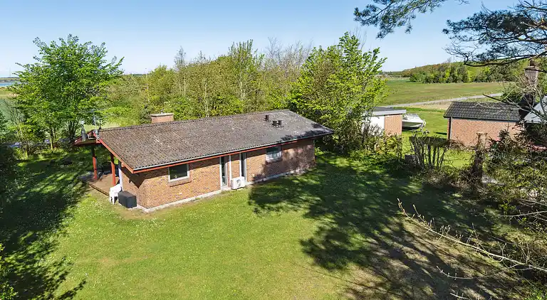 Charmantes Backsteinhaus mit Sauna und Fjordblick