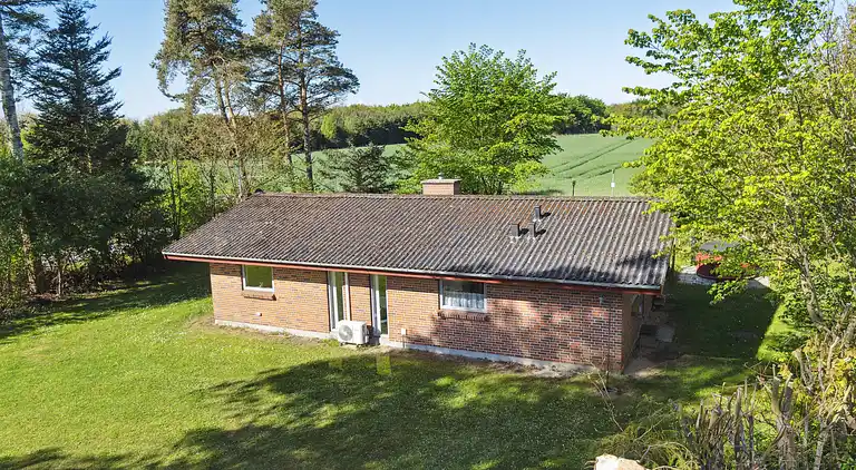 Charmantes Backsteinhaus mit Sauna und Fjordblick