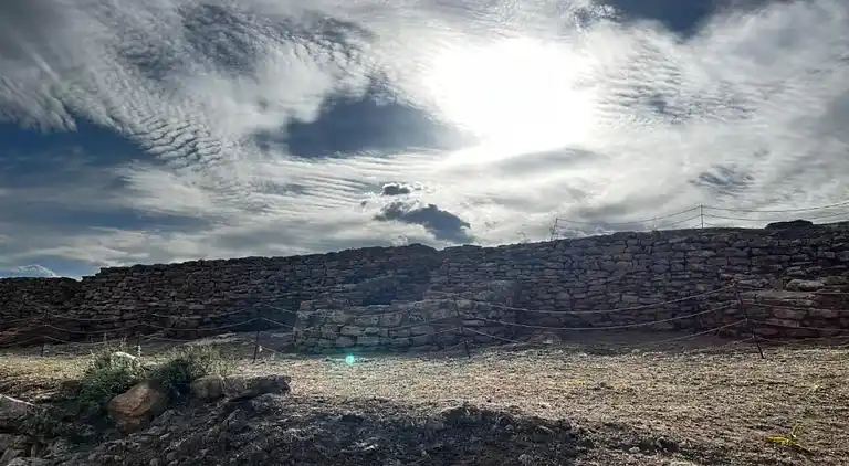 Gårdshus i Fuentes de Cesna