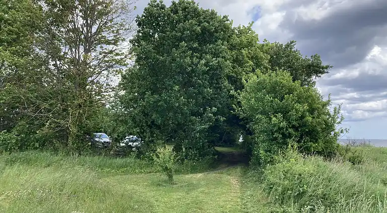 Feriehus ved vandkanten i Rødvig på Stevns