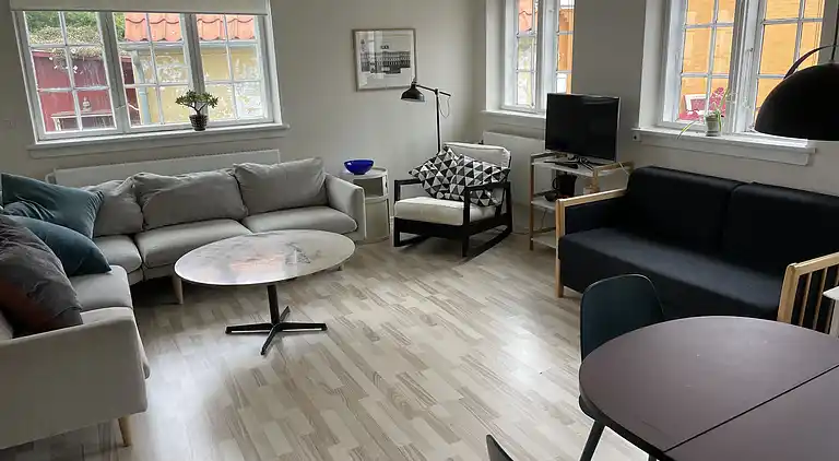 Wohnung bei Strand, Hafen und Küstenweg