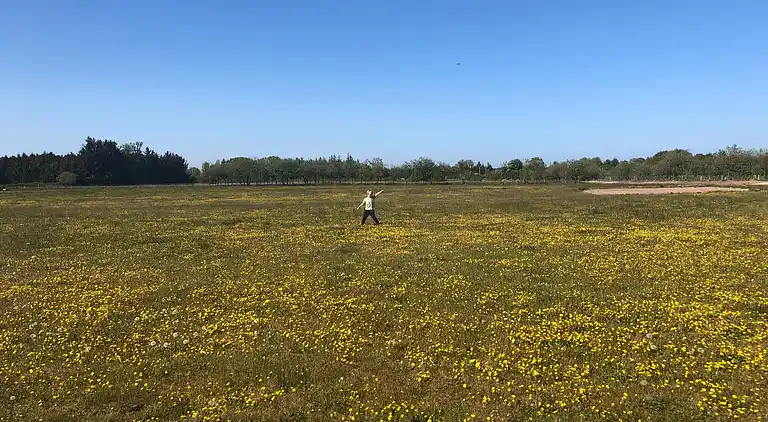 Ferie på eventyrlig naturgrund for børnefamilien