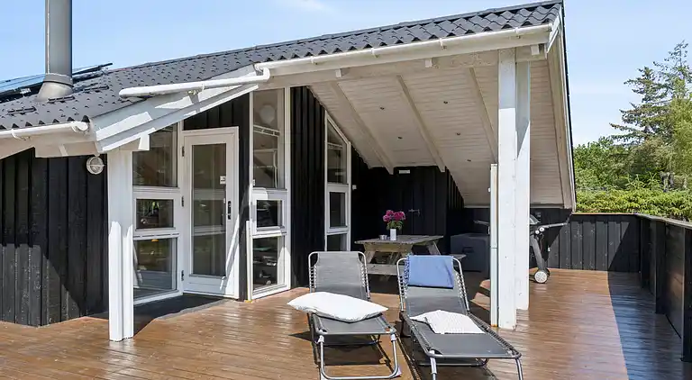 Hyggeligt sommerhus ved Hals