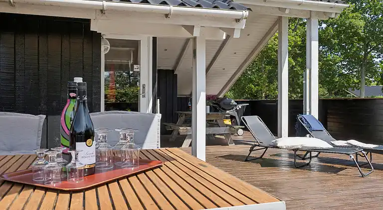 Hyggeligt sommerhus ved Hals