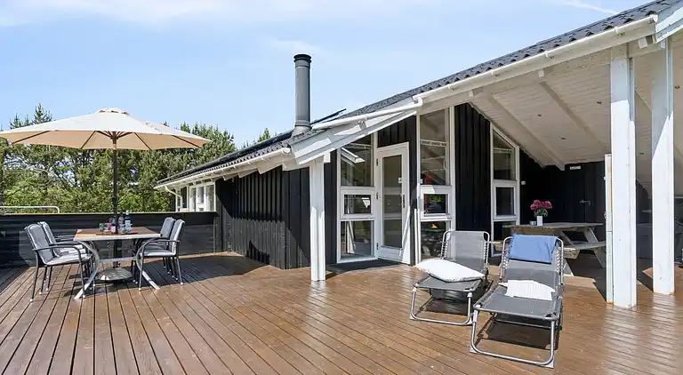 Hyggeligt sommerhus ved Hals