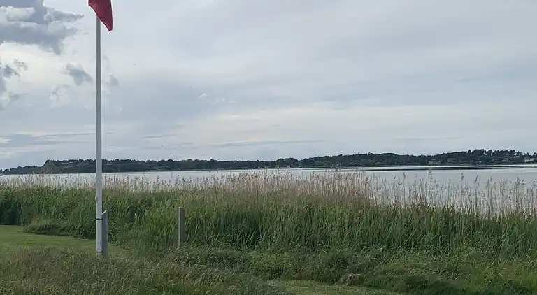 Ferienhaus mit Fjordblick