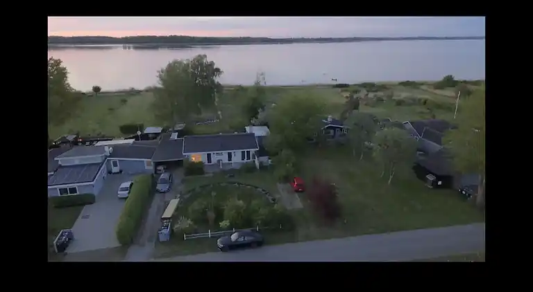 Ferienhaus mit Fjordblick