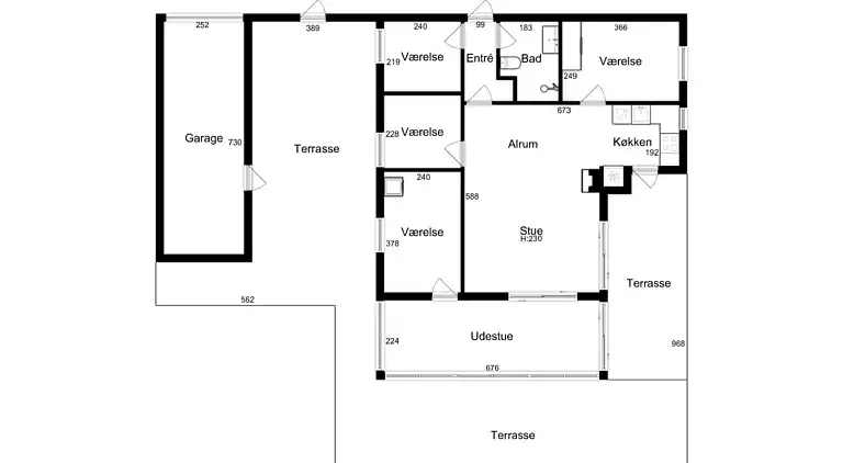 Dejligt sommerhus tæt på vandet