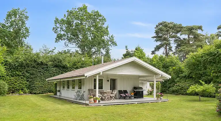Hyggeligt og velindrettet sommerhus i Hornbæk