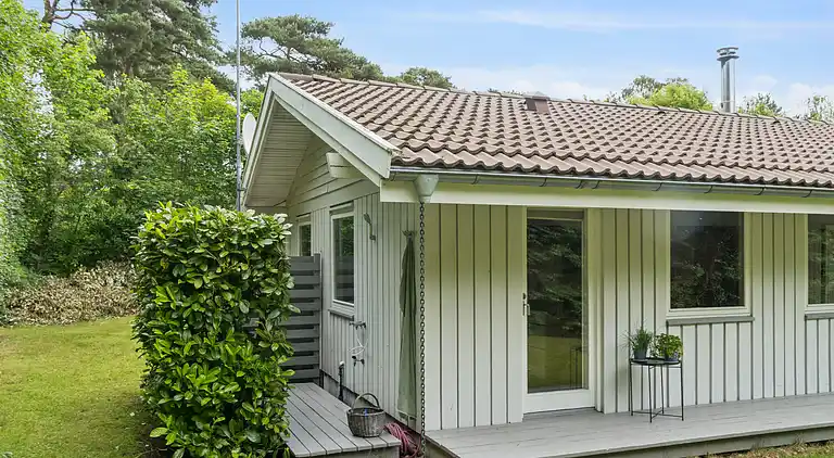 Hyggeligt og velindrettet sommerhus i Hornbæk