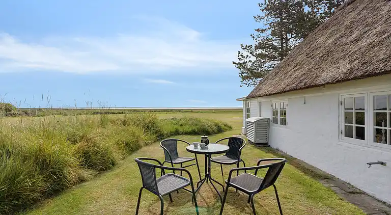 Gemütliches Haus mit Blick aufs Wattmeer