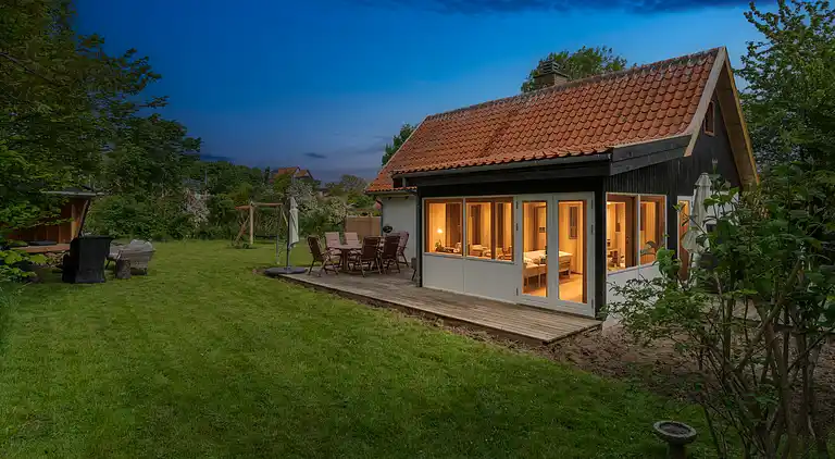 Skønt beliggende fritidshus i Melsted, Gudhjem