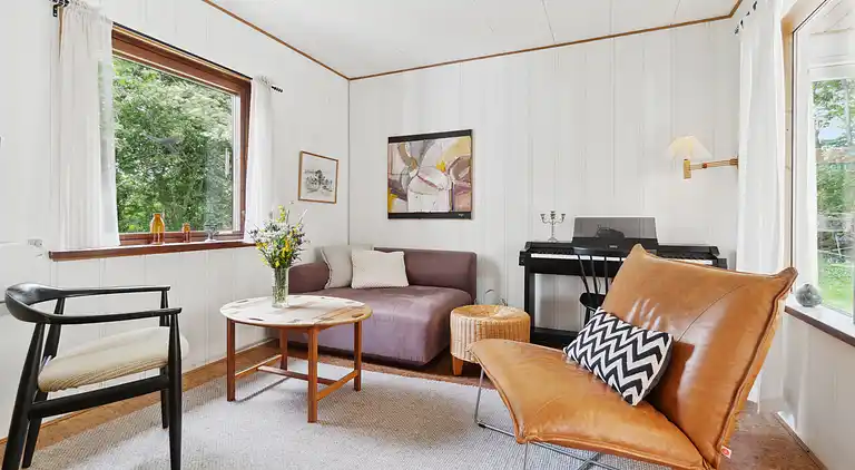 Skønt beliggende fritidshus i Melsted, Gudhjem