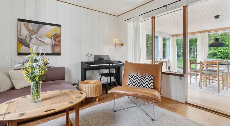 Skønt beliggende fritidshus i Melsted, Gudhjem