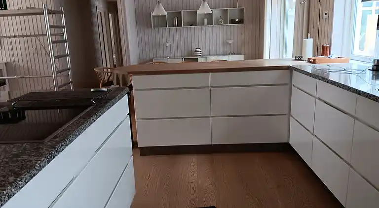 Stor feriebolig tæt på naturen