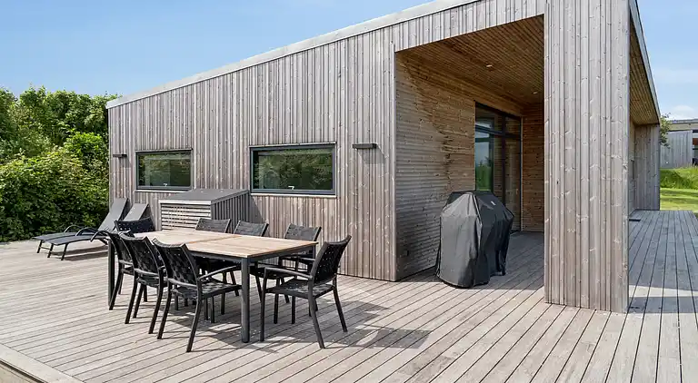 Havudsigt og hygge i arkitekttegnet hus