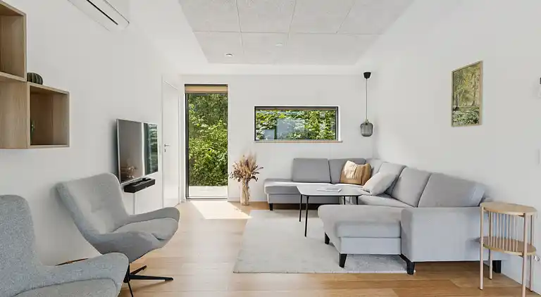 Havudsigt og hygge i arkitekttegnet hus