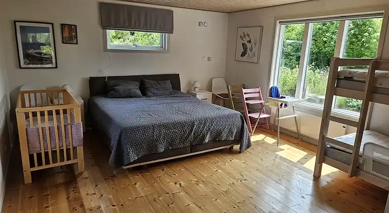 Gemütliches Ferienhaus mit Wildnisbad