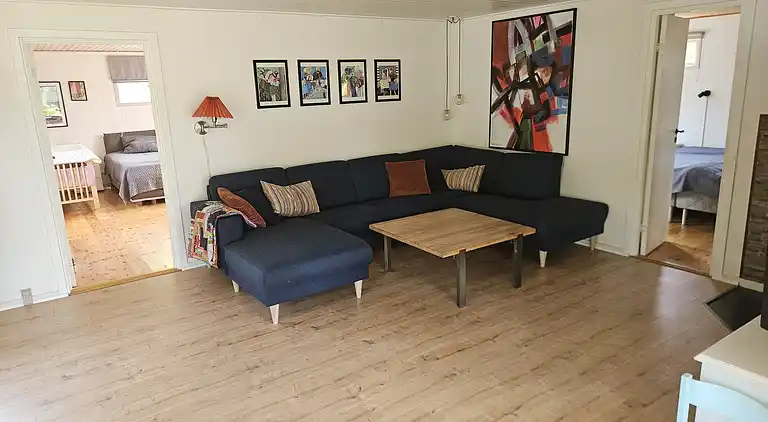Gemütliches Ferienhaus mit Wildnisbad