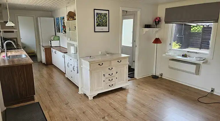 Gemütliches Ferienhaus mit Wildnisbad