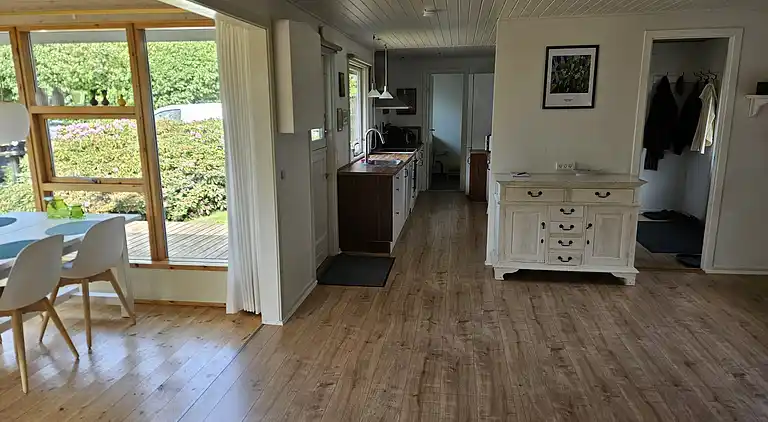 Gemütliches Ferienhaus mit Wildnisbad