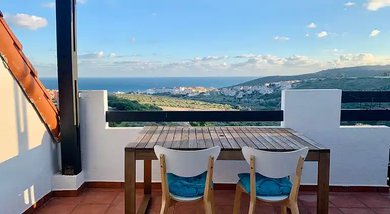 Penthouse mit Pool in Manliva