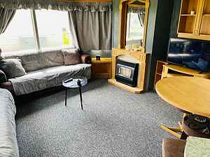 Caravane 4 chambres en bord de mer, Wi-Fi gratuit, animaux