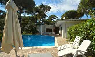 Villa mit Pool in Lignano Riviera