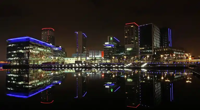 Sky Duplex - Central Manchester - Balkon, Terrasse und