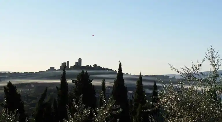 Gårdshus i Gavignano