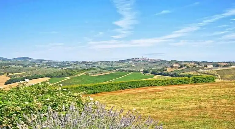 Gårdshus i Gavignano