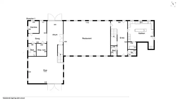 Gut Margretehøj in idyllischer Umgebung