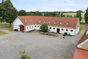Herregården Margrethehøj i naturskønne rammer