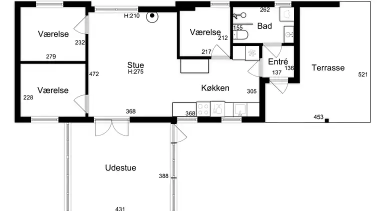 Dejligt sommerhus tæt på strand og natur