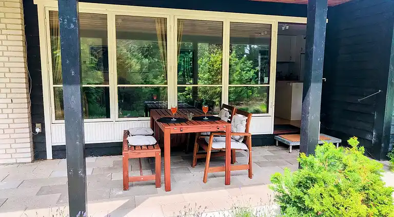 Hyggeligt, ugeneret og tæt på stranden i Lyngsbæk