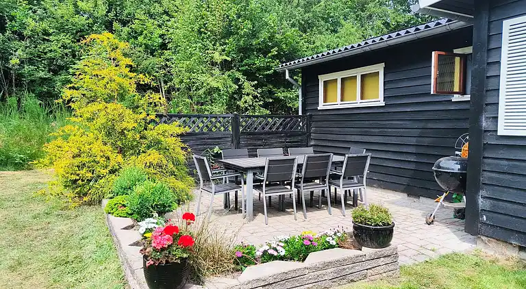 Hyggeligt, ugeneret og tæt på stranden i Lyngsbæk
