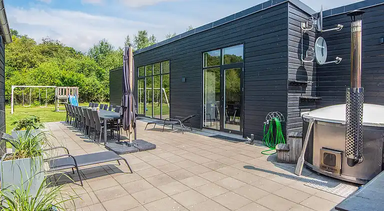 Sommerhus ved Fjellerup Strand