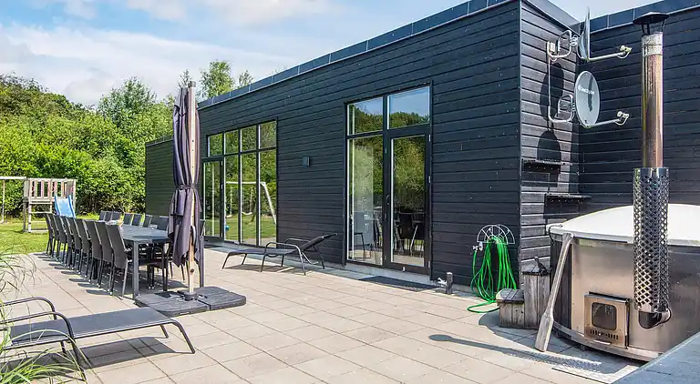 Sommerhus ved Fjellerup Strand