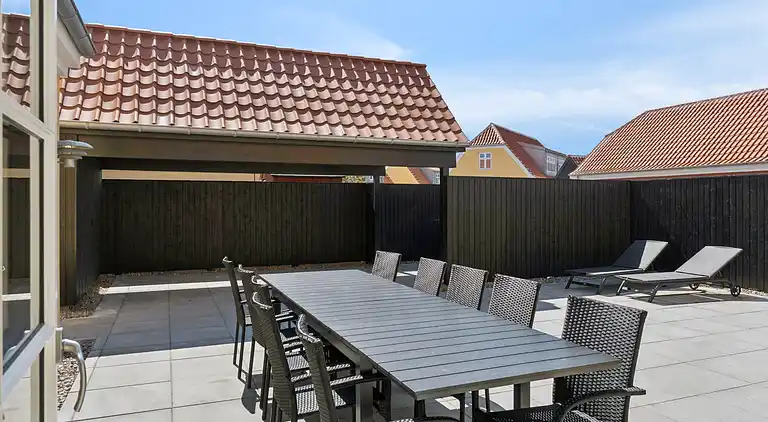 Semesteridyll med terrass och rum i Skagen