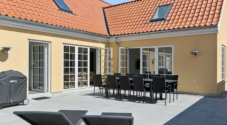 Semesteridyll med terrass och rum i Skagen