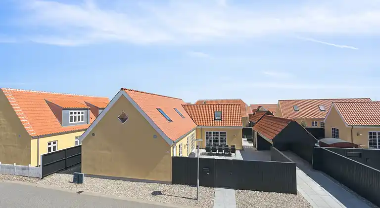 Semesteridyll med terrass och rum i Skagen