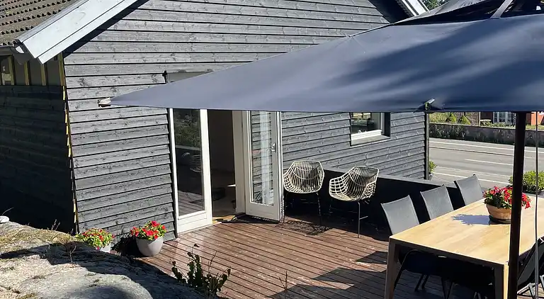 Charmerende hus med havudsigt og stor grund